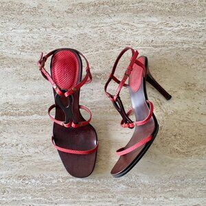 Vintage Gucci Tom Ford-era Horsebit Sandal Heels